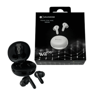 Fones Bluetooth TWS WZ06 – WEARZONE | ANC -28dB | Som Imersivo e Conforto Total