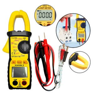 Alicate Amperímetro Digital Profissional com NCV e Display LCD