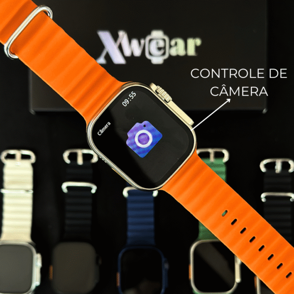 Smartwatch XS9 Ultra 2 Max – Original Xwear | Trava de Pulseiras com Parafusos Reais, Chamadas Bluetooth, Tela 2.2