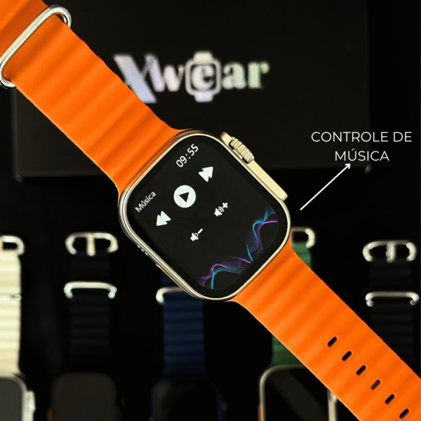 Smartwatch XS9 Ultra 2 Max – Original Xwear | Trava de Pulseiras com Parafusos Reais, Chamadas Bluetooth, Tela 2.2