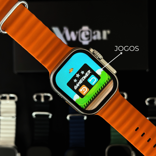 Smartwatch XS9 Ultra 2 Max – Original Xwear | Trava de Pulseiras com Parafusos Reais, Chamadas Bluetooth, Tela 2.2